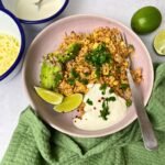 Quick and Easy Chipotle Pork Mince Rice Bowl